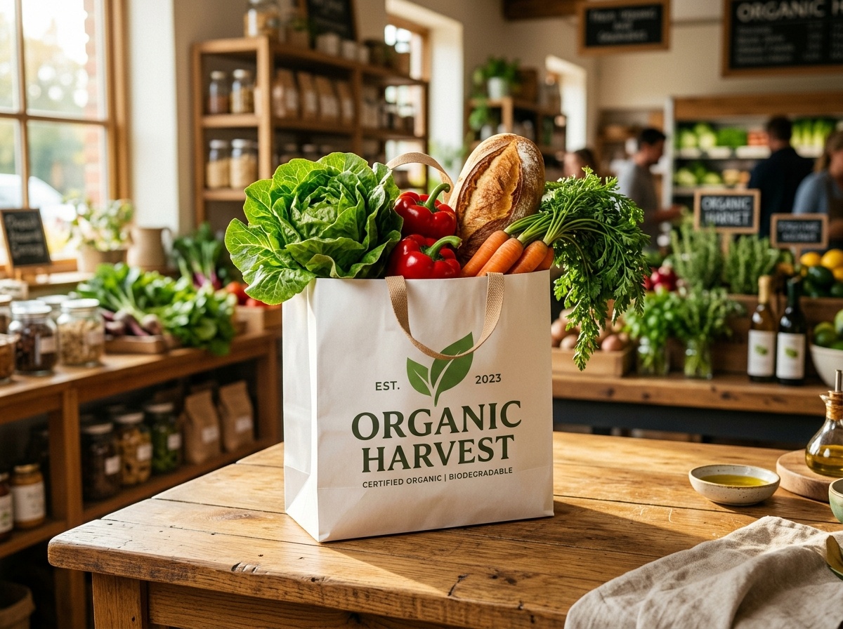 Grocery and supermarket sustainable packaging