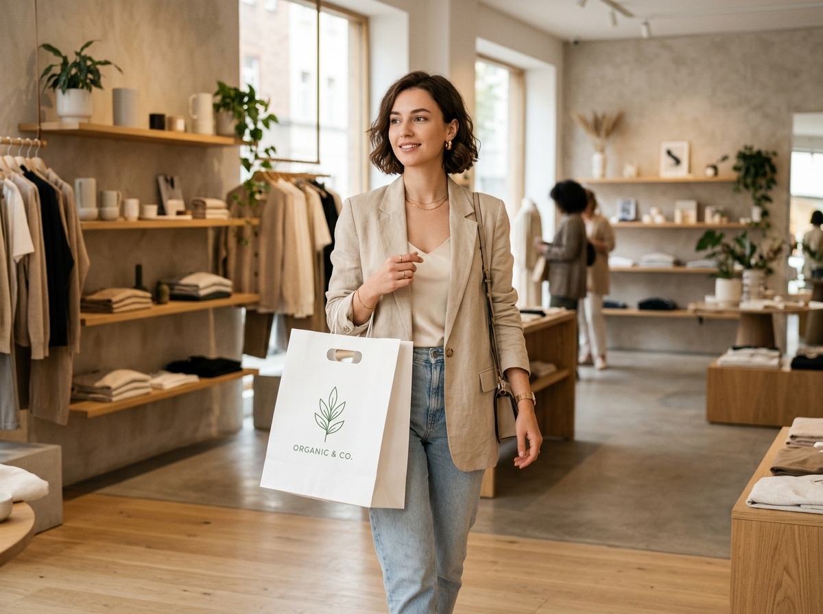 Retail sector compostable packaging