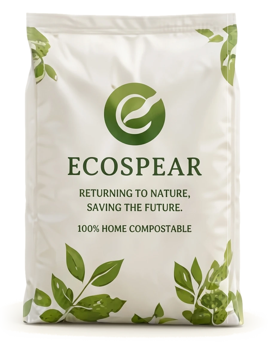 ECOSPEAR 100% Home Compostable Certified Bag & Ecosystem Outcomes