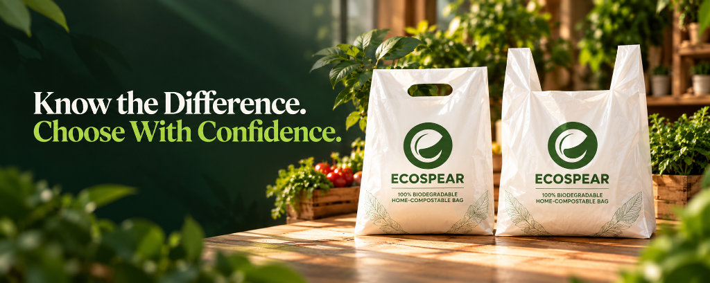 Know the Difference. Choose With Confidence. - D-Cut and T-Shirt Bags