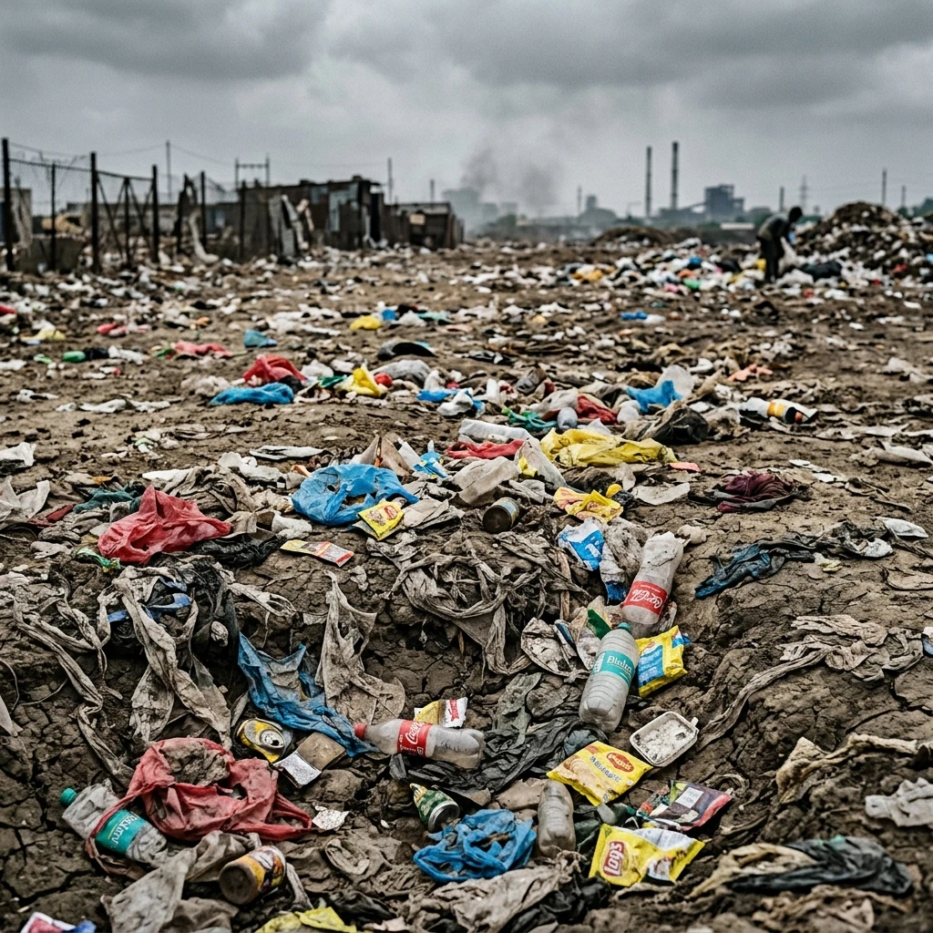 Pollutes Soil, Water & Oceans