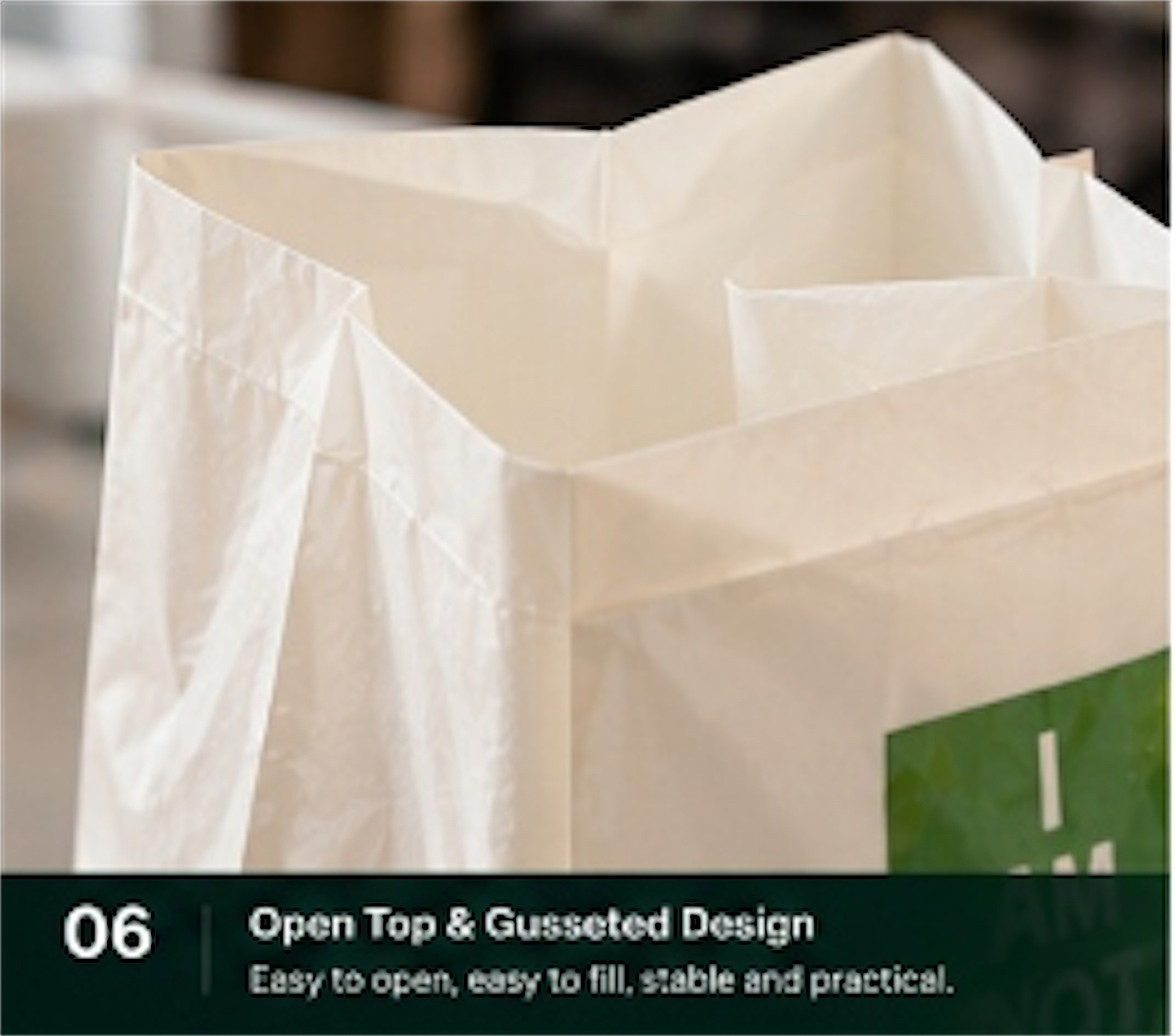 06 — Open Top & Gusseted Design